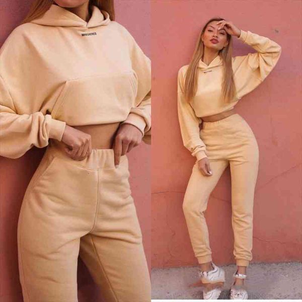 autumn winter girls two piece women crop hoodies pants sportswear suits thicken warm ladies hoodie sets y2k tracksuits, Gray
autumn winter girls two piece women crop hoodies pants sportswear suits thicken warm ladies hoodie sets y2k tracksuits, Gray