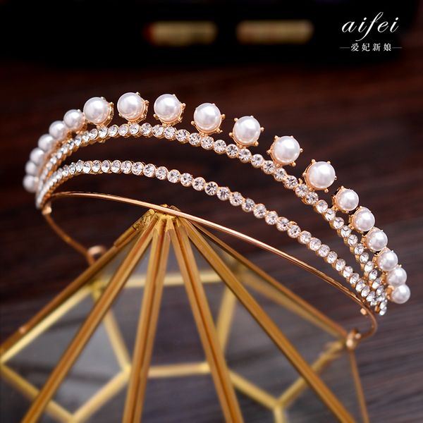 tprincess korean super fairy bridal crown headdress hairdress wedding dress accessories for shooting dinner, Silver
tprincess korean super fairy bridal crown headdress hairdress wedding dress accessories for shooting dinner, Silver