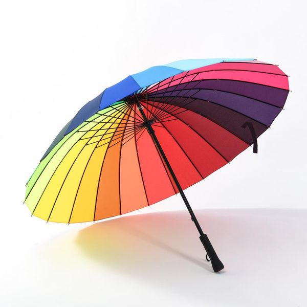 fashion colorful paraguas strong frame women rain umbrella rainbow 24k windproof long handle umbrellas waterproof bbyhgl lipper
fashion colorful paraguas strong frame women rain umbrella rainbow 24k windproof long handle umbrellas waterproof bbyhgl lipper