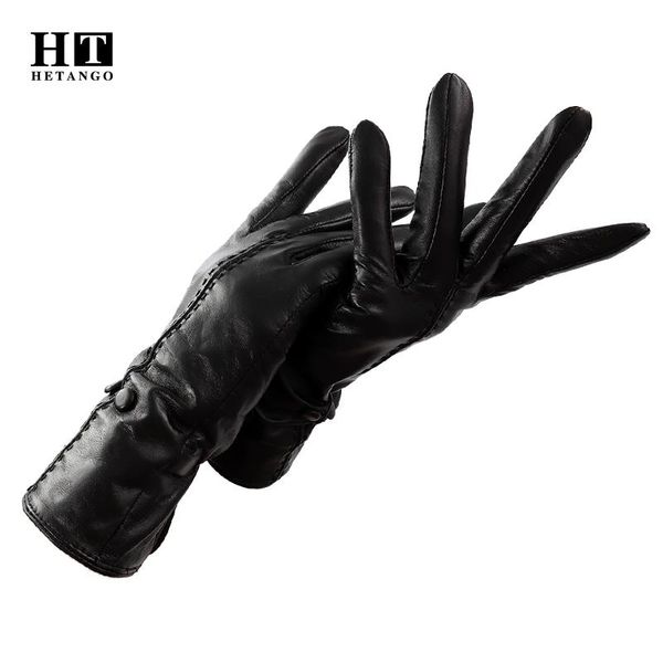 winter new women' genuine leather gloves fashion buckle ladies driving gloves outdoor warm wool lining cold-proof mittens, Blue;gray
winter new women' genuine leather gloves fashion buckle ladies driving gloves outdoor warm wool lining cold-proof mittens, Blue;gray