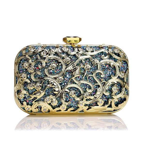 2020 luxury diamond evening bags hollow out metal wedding dinner clutch bling sequins banquet purse drop shipping mn1496
2020 luxury diamond evening bags hollow out metal wedding dinner clutch bling sequins banquet purse drop shipping mn1496