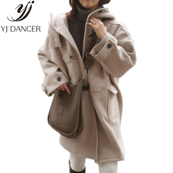 2020 winter new plus size fashion women warm loose size long coat solid color hooded woolen coat female wool ljj0202, Black
2020 winter new plus size fashion women warm loose size long coat solid color hooded woolen coat female wool ljj0202, Black
