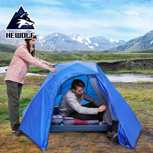 tents and shelters hewolf ultra-light silicone 3-4 person aluminum pole double-layer windproof rainproof tent for outdoor camping gift mat
tents and shelters hewolf ultra-light silicone 3-4 person aluminum pole double-layer windproof rainproof tent for outdoor camping gift mat