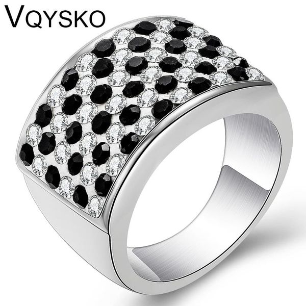 cluster rings fashion crystal jewelry black dots for party gift 316 stainless steel women ring wholesale supplier, Golden;silver
cluster rings fashion crystal jewelry black dots for party gift 316 stainless steel women ring wholesale supplier, Golden;silver