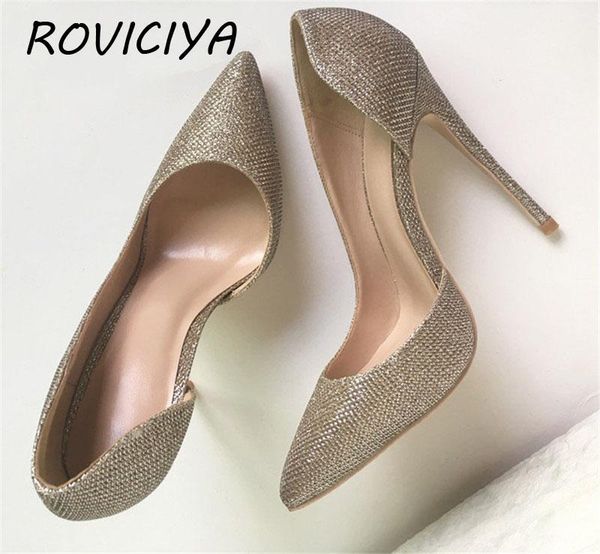dress shoes summer pumps silver gold sequined cloth ladies thin heels bling women party shallow fashion bm018 roviciya, Black
dress shoes summer pumps silver gold sequined cloth ladies thin heels bling women party shallow fashion bm018 roviciya, Black