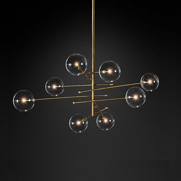 nordic modern glass ball chandelier black gold vintage magic bean lustre suspension lamp for living dining room kitchen fixtures
nordic modern glass ball chandelier black gold vintage magic bean lustre suspension lamp for living dining room kitchen fixtures