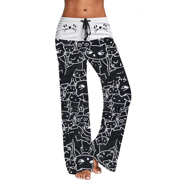 leggings sport women fitness wide leg high waist casual fashion cat prints drawstring pants athletic gym leggings women pants#38, Black
leggings sport women fitness wide leg high waist casual fashion cat prints drawstring pants athletic gym leggings women pants#38, Black