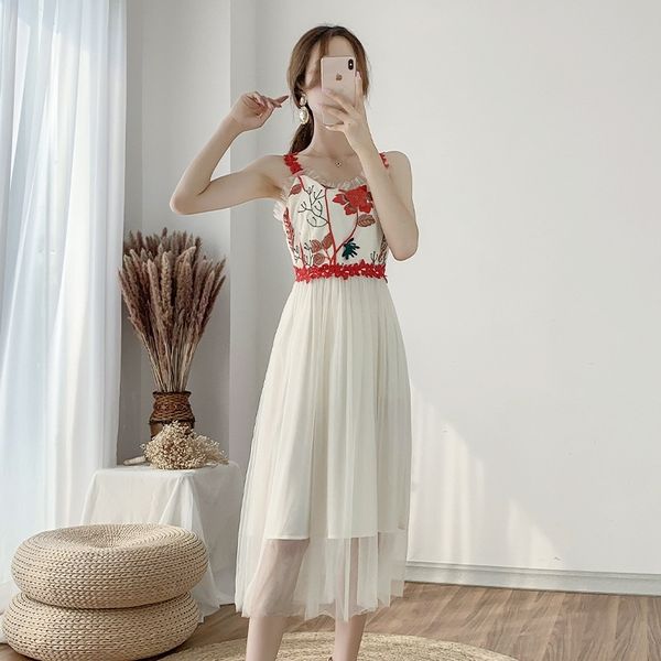 ahx0e summer new lace stitching dress work heavy embroidery flower essi super fairy holiday suspender beach dress beach skirt skirt 5388 sus, Black;gray
ahx0e summer new lace stitching dress work heavy embroidery flower essi super fairy holiday suspender beach dress beach skirt skirt 5388 sus, Black;gray