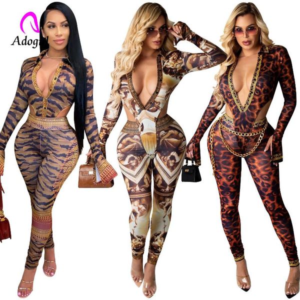 leopard print two piece set autumn women bodysuit set outfits one piece skinny leggings pencil pants suit tracksuit, Gray
leopard print two piece set autumn women bodysuit set outfits one piece skinny leggings pencil pants suit tracksuit, Gray