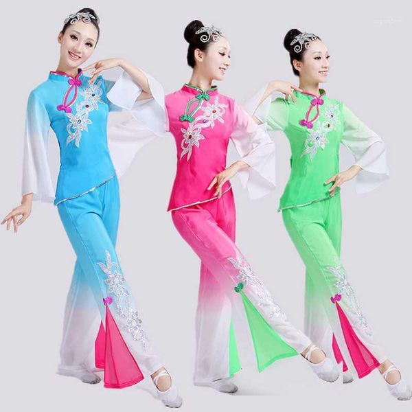 chinese style hanfu fan dance yangko clothing costumes national dance performance clothes chinese folk costume for woman1, Black;red
chinese style hanfu fan dance yangko clothing costumes national dance performance clothes chinese folk costume for woman1, Black;red
