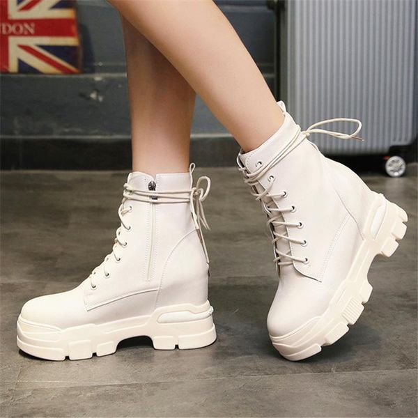 boots women leather black white winter warm platform ankle shoes booties thick bottom height increasing
boots women leather black white winter warm platform ankle shoes booties thick bottom height increasing
