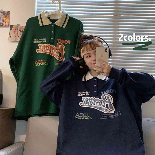 vintage polo collar oversized hoodies women korean 2021 autumn letter print sweatshirt harajuku bear long sleeve plus size, Black
vintage polo collar oversized hoodies women korean 2021 autumn letter print sweatshirt harajuku bear long sleeve plus size, Black