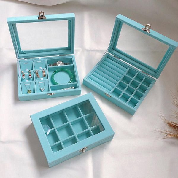 selling blue velvet jewelry display box case for rings earrings bracelets necklaces or other ornaments storage organizer, Pink;blue
selling blue velvet jewelry display box case for rings earrings bracelets necklaces or other ornaments storage organizer, Pink;blue