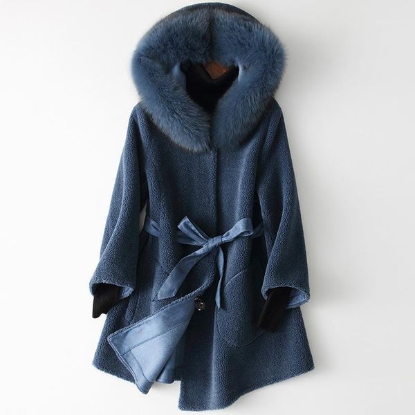 winter spring wool coat medium length female fur collar coat fashion warm mid-length hooded cloak pockets1, Black
winter spring wool coat medium length female fur collar coat fashion warm mid-length hooded cloak pockets1, Black