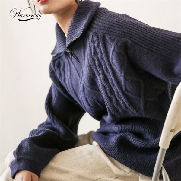 women's thick warm knitted pullover solid long sleeve turtleneck sweaters half zip up warm winter coat comfy clothing c-295 201224, White;black
women's thick warm knitted pullover solid long sleeve turtleneck sweaters half zip up warm winter coat comfy clothing c-295 201224, White;black