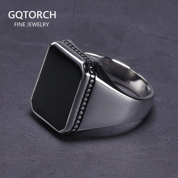 real solid 925 sterling silver ring simple for men with black square flat gel stone high polishing middle east turkish jewelry 1004, Golden;silver
real solid 925 sterling silver ring simple for men with black square flat gel stone high polishing middle east turkish jewelry 1004, Golden;silver