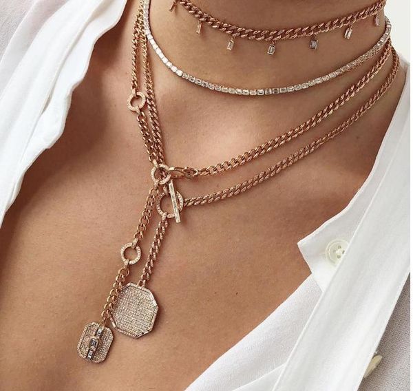 accking luxury trendy chokers long necklace for women fashion cubic zirconia cz necklaces & pendants cx200724, Golden;silver
accking luxury trendy chokers long necklace for women fashion cubic zirconia cz necklaces & pendants cx200724, Golden;silver