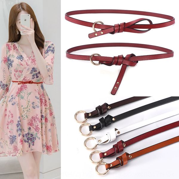 summer women's slim dress casual two-layer cowhide knot leather belt dress decoration belt rygjl, Black;brown
summer women's slim dress casual two-layer cowhide knot leather belt dress decoration belt rygjl, Black;brown