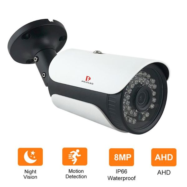 pripaso 4k ultra hd 8mp ahd camera security cam waterproof cctv surveillance ir night vision camara for outdoor home pet
pripaso 4k ultra hd 8mp ahd camera security cam waterproof cctv surveillance ir night vision camara for outdoor home pet