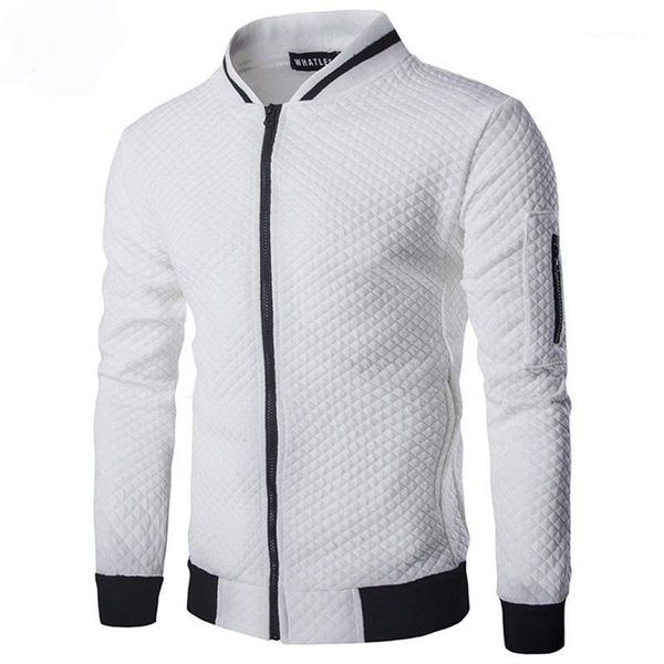men's jackets 2021 casual coat men jacket fashion autumn solid plaid thin bomber stand collar european size1, Black;brown
men's jackets 2021 casual coat men jacket fashion autumn solid plaid thin bomber stand collar european size1, Black;brown