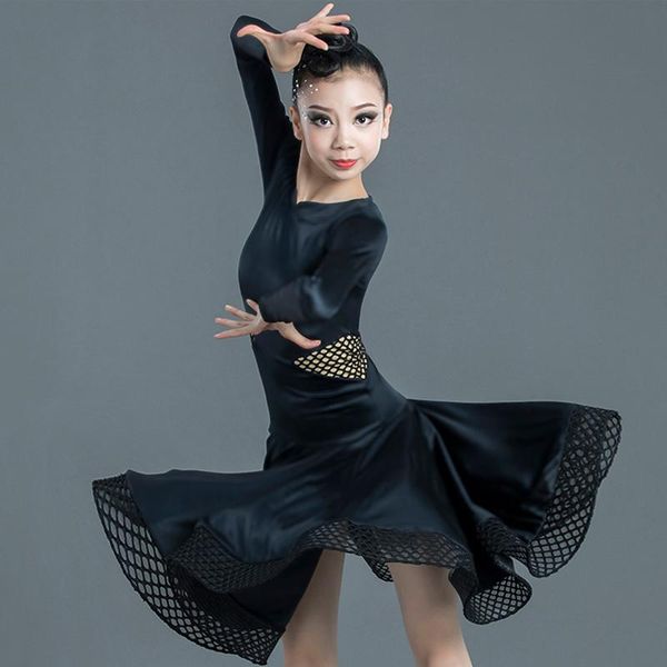 new latin dance dress children competition performance dresses rumba cha cha samba salsa girls dancing practice clothes dn5294, Black;red
new latin dance dress children competition performance dresses rumba cha cha samba salsa girls dancing practice clothes dn5294, Black;red