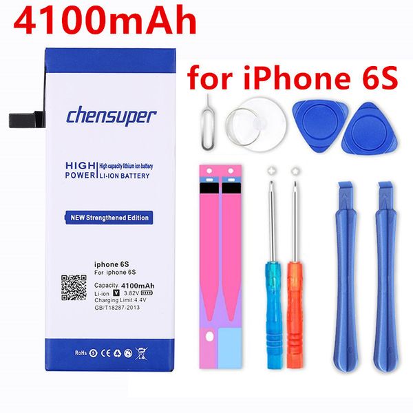 100% original brand chensuper 4100mah genuine li-ion mobile phone accessory replacement battery pack for iphone 6s+
100% original brand chensuper 4100mah genuine li-ion mobile phone accessory replacement battery pack for iphone 6s+