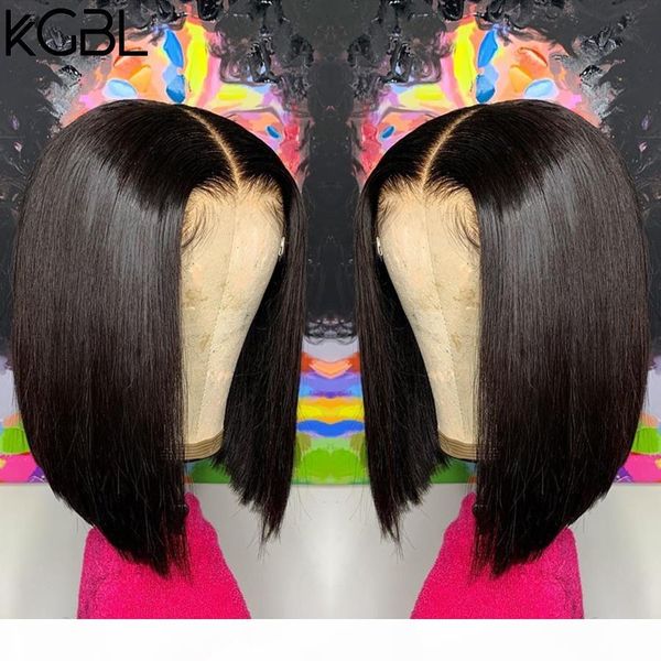 kgbl short bob 13*4 lace front middle ratio human hair wigs brazilian non-remy hair natural color pre-plucked wigs, Black;brown
kgbl short bob 13*4 lace front middle ratio human hair wigs brazilian non-remy hair natural color pre-plucked wigs, Black;brown