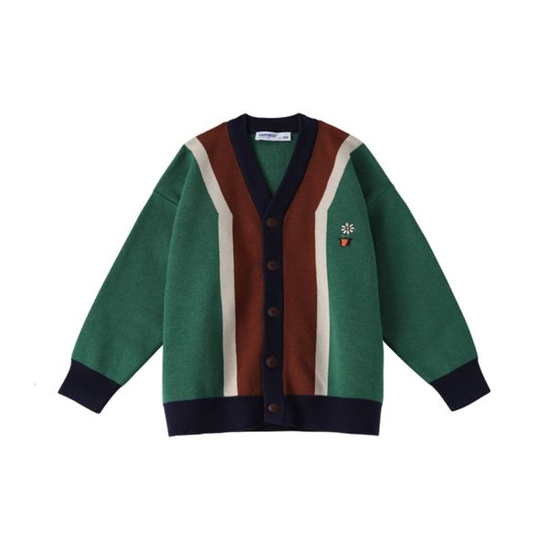 dk wtern sle new autumn clothing, cuhk color matching sweater, children's korean cardigan, knitted, Blue
dk wtern sle new autumn clothing, cuhk color matching sweater, children's korean cardigan, knitted, Blue