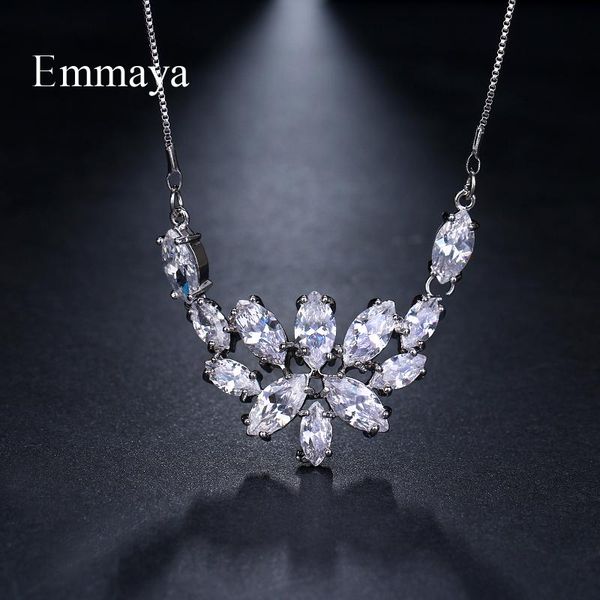 emmaya марка мода elegance charm цветок циркон регулируемый lovers ожерелье для женщин популярного jewelry wedding party gift, Silver
emmaya марка мода elegance charm цветок циркон регулируемый lovers ожерелье для женщин популярного jewelry wedding party gift, Silver