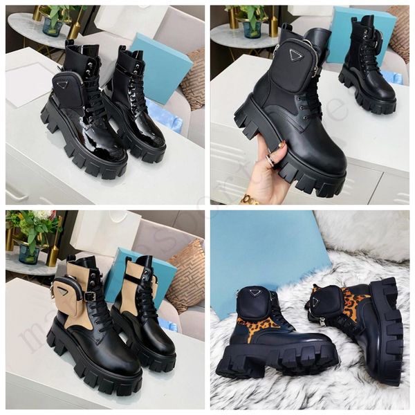 2021 new designer monolith leather boots rois martin removable nylon pouch grils thick sole derby zipper mini bag knee high boot gear chunky, Black
2021 new designer monolith leather boots rois martin removable nylon pouch grils thick sole derby zipper mini bag knee high boot gear chunky, Black
