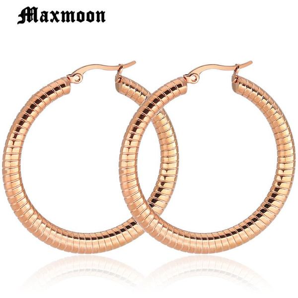 maxmoon simple trendy gold color geometric big round circle earrings for women fashion large hollow stainless steel earrings, Golden;silver
maxmoon simple trendy gold color geometric big round circle earrings for women fashion large hollow stainless steel earrings, Golden;silver