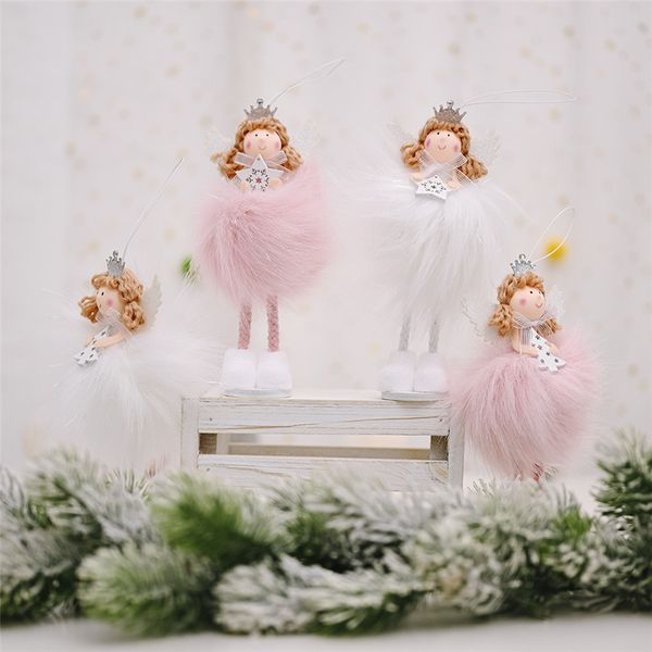 2021 new angel toy pink standing plush doll christmas tree pendant ornaments xmas kids new year gift table decoration cool
2021 new angel toy pink standing plush doll christmas tree pendant ornaments xmas kids new year gift table decoration cool