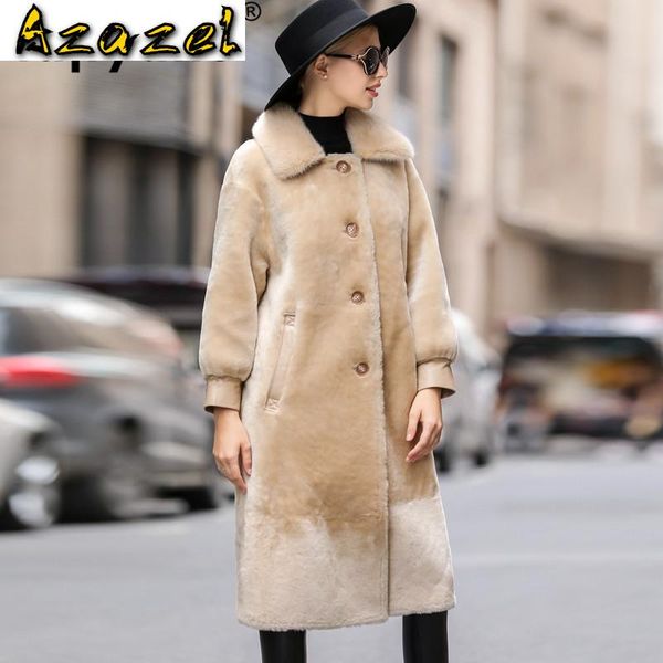 real fur coat collar wool jacket spring autumn coat women clothes 2020 korean vintage double-faced fur women t3794, Black
real fur coat collar wool jacket spring autumn coat women clothes 2020 korean vintage double-faced fur women t3794, Black