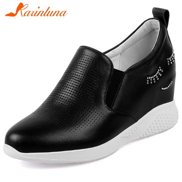dress shoes karin ladies daily breathable pumps casual slip-on platform women spring height increase genuine leather woman, Black
dress shoes karin ladies daily breathable pumps casual slip-on platform women spring height increase genuine leather woman, Black