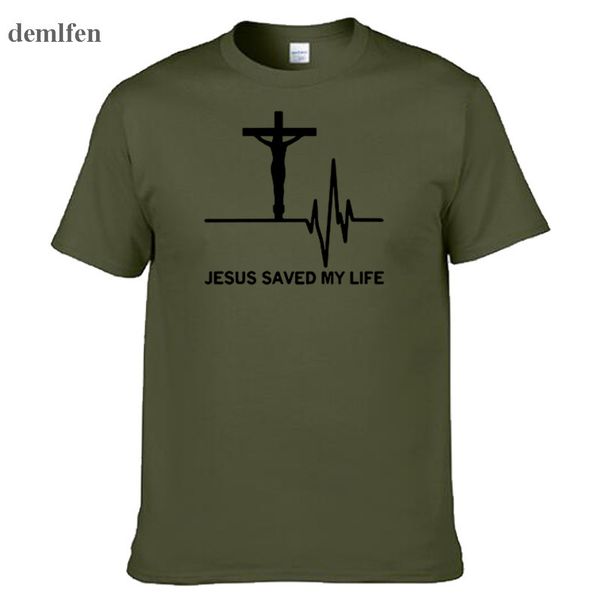 sport new jesus saved my life t shirt men savior god religion prayer faith christian t-shirts cotton short sleeve tees homme
sport new jesus saved my life t shirt men savior god religion prayer faith christian t-shirts cotton short sleeve tees homme