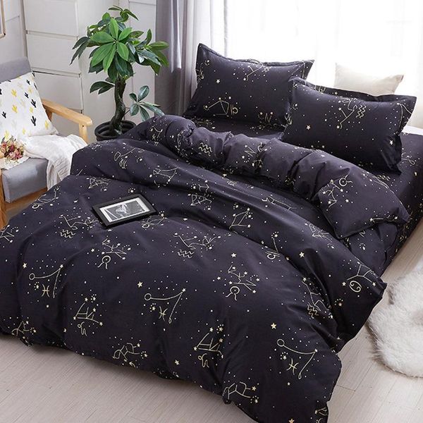 bedding sets simple duvet cover set quilt and pillowcase bedclothes double king 2-3pcs/set constellation bed set1
bedding sets simple duvet cover set quilt and pillowcase bedclothes double king 2-3pcs/set constellation bed set1