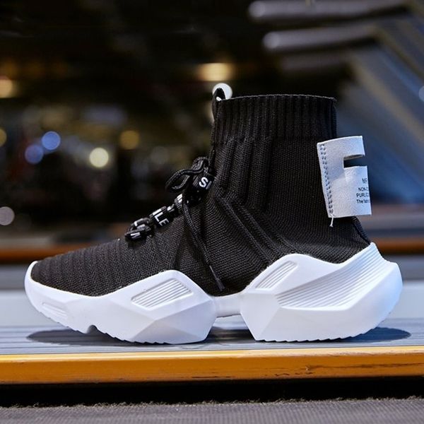 women vulcanized sneakers high platform sock dad shoes female thick sole comfortable mesh breathable black women sneakers y200424
women vulcanized sneakers high platform sock dad shoes female thick sole comfortable mesh breathable black women sneakers y200424