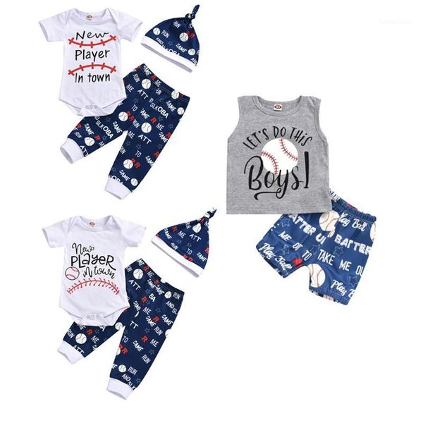 clothing sets cute cartoon born baby boys clothes letter baseball print romper/vest +shorts/pants hats summer toddler outfits1, White
clothing sets cute cartoon born baby boys clothes letter baseball print romper/vest +shorts/pants hats summer toddler outfits1, White