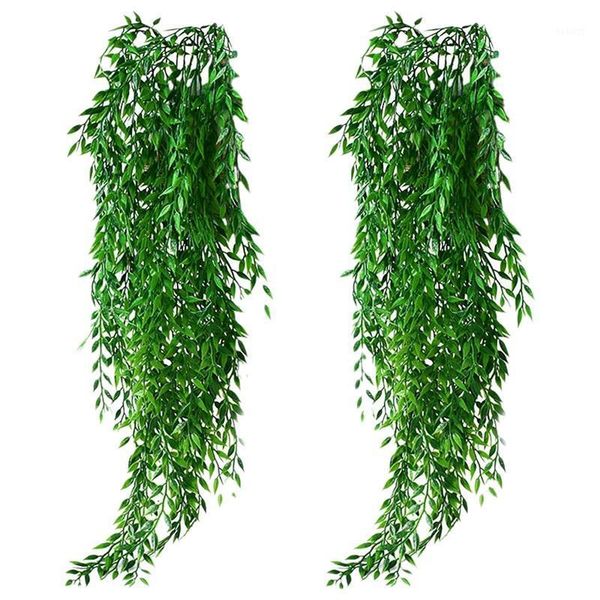 2pcs artificial hanging plants garland fake willow leaves ivy vine for wall garden wedding hanging pot basket decor1
2pcs artificial hanging plants garland fake willow leaves ivy vine for wall garden wedding hanging pot basket decor1