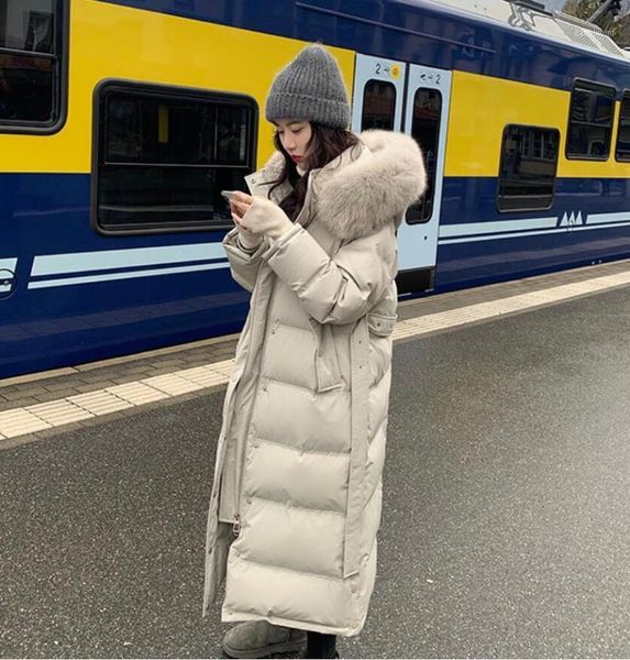 long down jackets women 2020 new thick warm female winter coat large fur ladies white duck down coat snow wear r13051, Black
long down jackets women 2020 new thick warm female winter coat large fur ladies white duck down coat snow wear r13051, Black