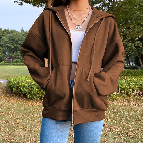 rockmore brown hoodies womens sweatshirts oversized hoodie pocket harajuku clothing femme 2020 autumn hooded zipper korean, Black
rockmore brown hoodies womens sweatshirts oversized hoodie pocket harajuku clothing femme 2020 autumn hooded zipper korean, Black