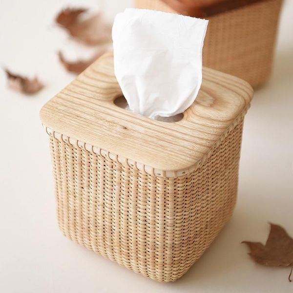 tissue boxes & napkins rattan box pastoral style handmade square wooden cover
tissue boxes & napkins rattan box pastoral style handmade square wooden cover