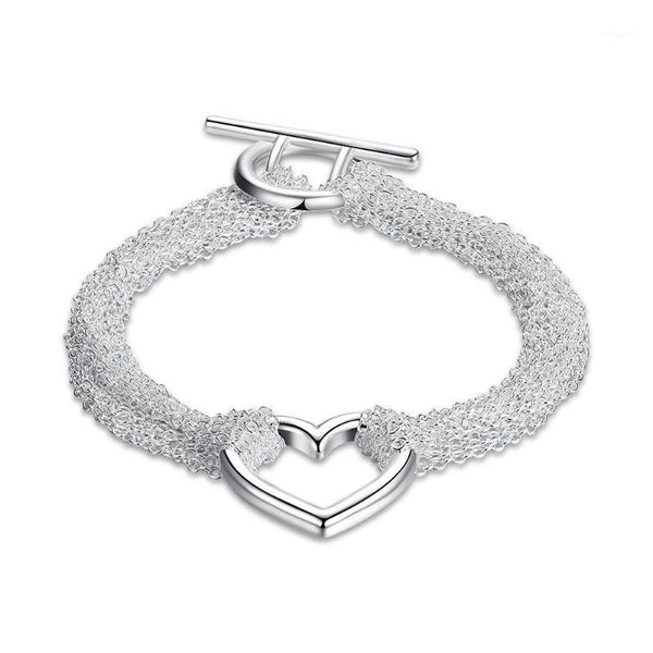 charm bracelets mesh tassel chain for women silver-color fashion jewelry 20cm multi link with hollow heart pendant bracelet gift1, Golden;silver 
charm bracelets mesh tassel chain for women silver-color fashion jewelry 20cm multi link with hollow heart pendant bracelet gift1, Golden;silver