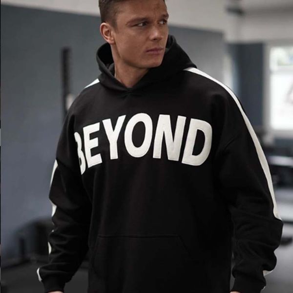 pullover size autumn over winter hooded sweater men's muscle brother loose sports casual coat, Gray
pullover size autumn over winter hooded sweater men's muscle brother loose sports casual coat, Gray