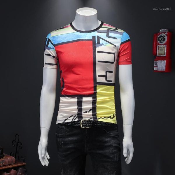 men's t-shirts casual short-sleeved tee 2021 summe t shirt men personality figure printing social club outfits streetwear t-shirt men&#, White;black
men's t-shirts casual short-sleeved tee 2021 summe t shirt men personality figure printing social club outfits streetwear t-shirt men&#, White;black