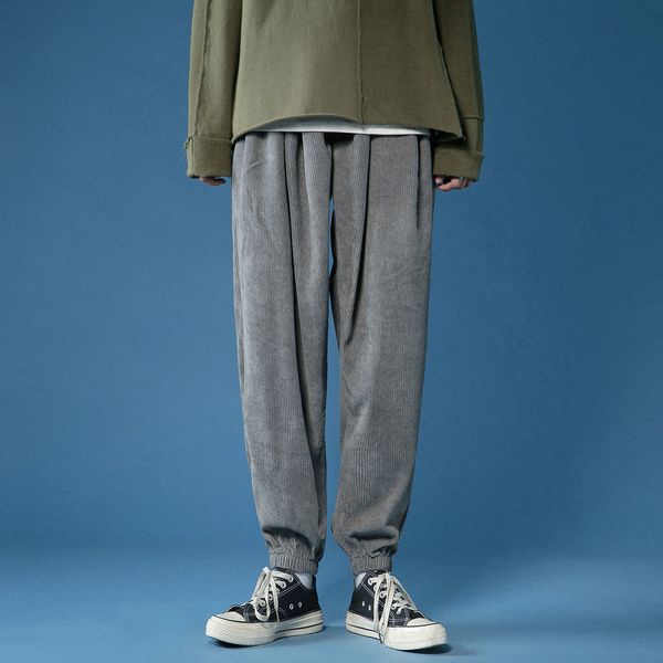 male 2021 new breeches fall thin pair halon leggings long trousers individuality young men's clothing eldq, Black
male 2021 new breeches fall thin pair halon leggings long trousers individuality young men's clothing eldq, Black