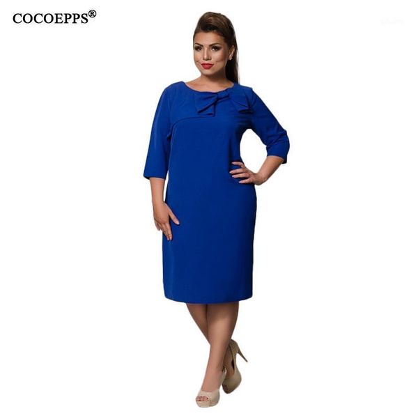 2020 autumn winter plus size bow women dress large big size bodycon dress office lady dresses 5xl 6xl elegant vestidos clothing1, Black;gray 
2020 autumn winter plus size bow women dress large big size bodycon dress office lady dresses 5xl 6xl elegant vestidos clothing1, Black;gray