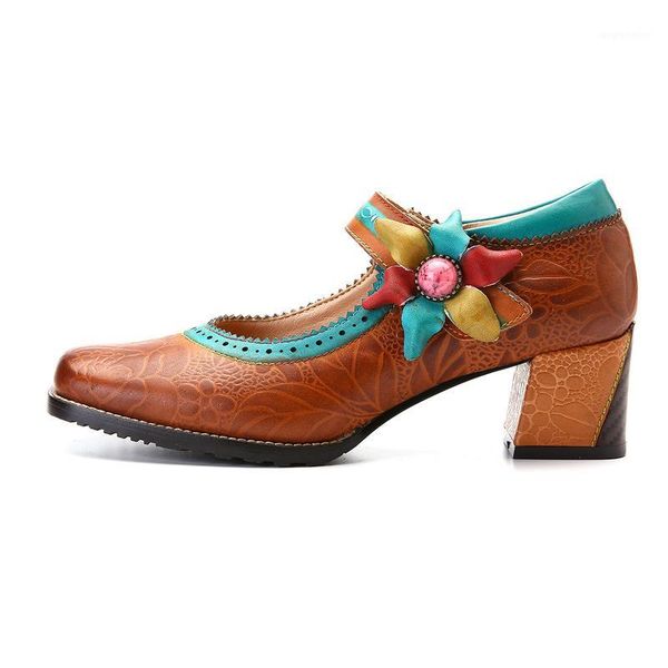 colorful women pumps breathable stitching painted flower genuine leather buckle strap 3-5cm square high heels women shoes1, Black
colorful women pumps breathable stitching painted flower genuine leather buckle strap 3-5cm square high heels women shoes1, Black