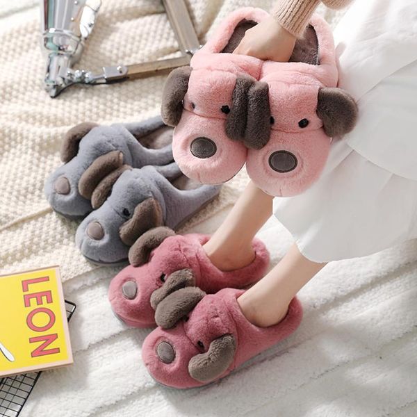 dog animal slippers comfortable bedroom ladies furry slippers cartoons winter cute shoes for women zapatilla de mujer1, Black
dog animal slippers comfortable bedroom ladies furry slippers cartoons winter cute shoes for women zapatilla de mujer1, Black