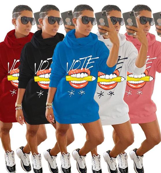 hooded skirt thickened sweatshirt lip vote letter print winter women sweater dress warm skirts oversize overall dresses pullover d102606, White
hooded skirt thickened sweatshirt lip vote letter print winter women sweater dress warm skirts oversize overall dresses pullover d102606, White